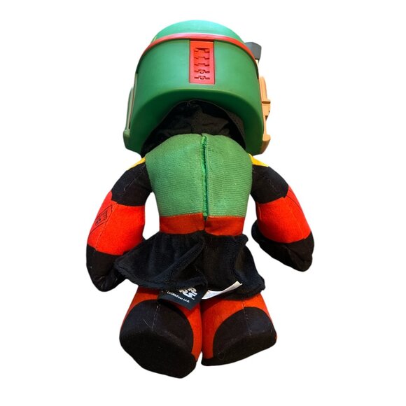 STAR WARS Boba Fett Plush With Plastic 12" Figure **MISSING Weapons - Picture 3 of 6